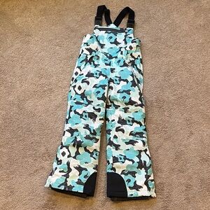 Boulder Gear Cooper Snowsuit Bib Junior M Bright Camo Snow Pants Ski Snowboard